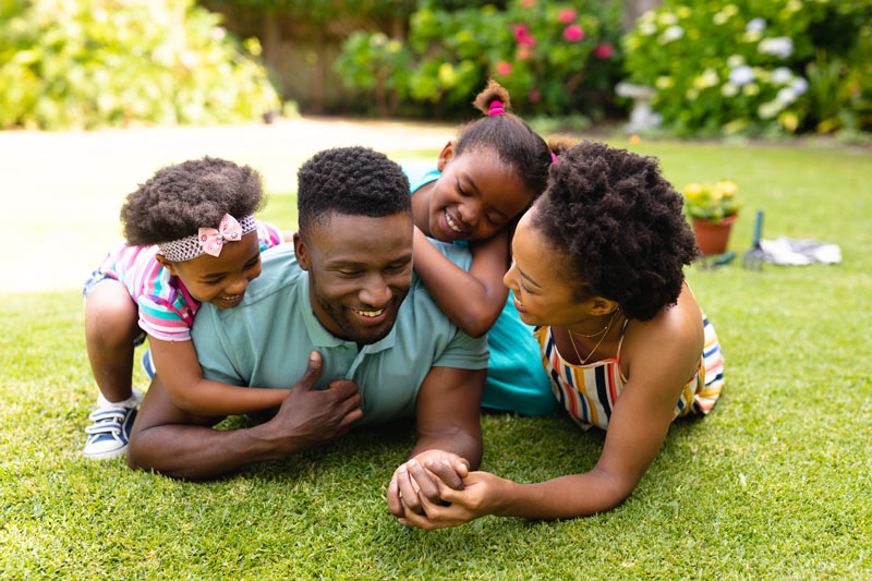 Família feliz